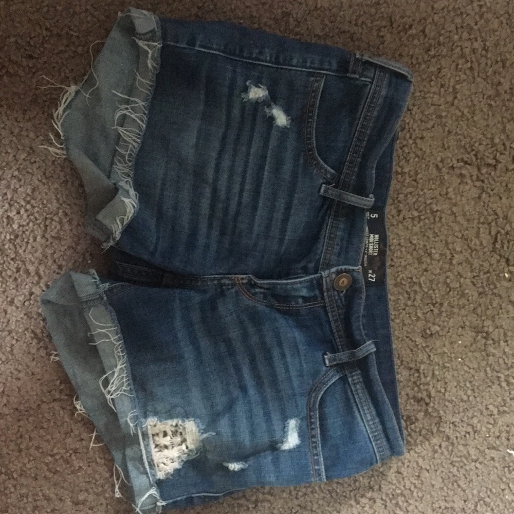 Hollister Cutoff Denim Shorts